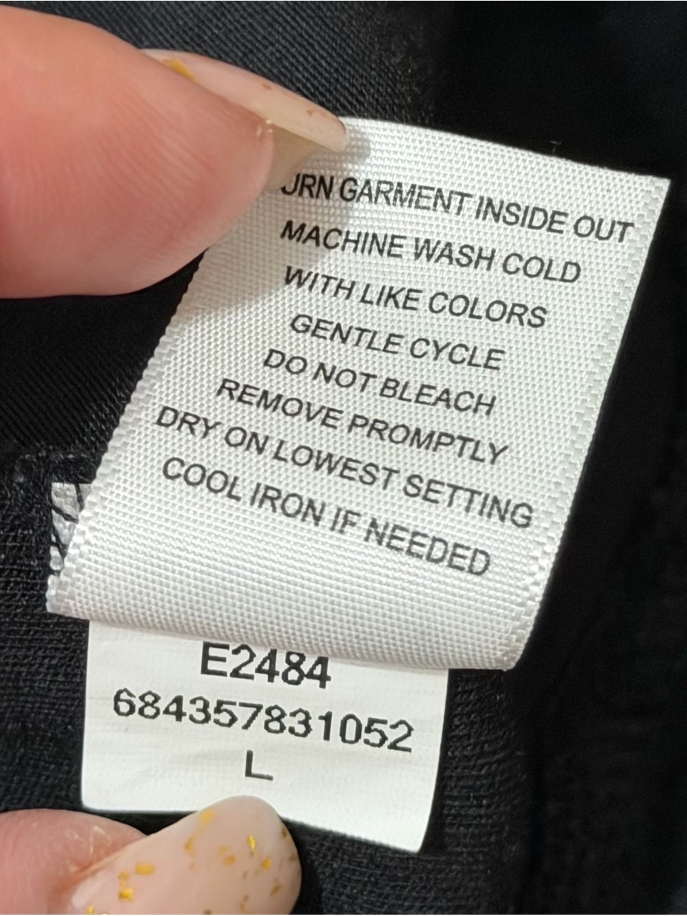 NEW AYR The High Hopes Pants Black Pima Cotton Modal Wide Leg Size L - NEW - Picture 16 of 16